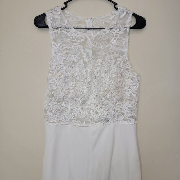 Lulus Alluring Amour White Embroidered Lace Jumpsuit, 2065896, Size M, $50 - Picture 6 of 11